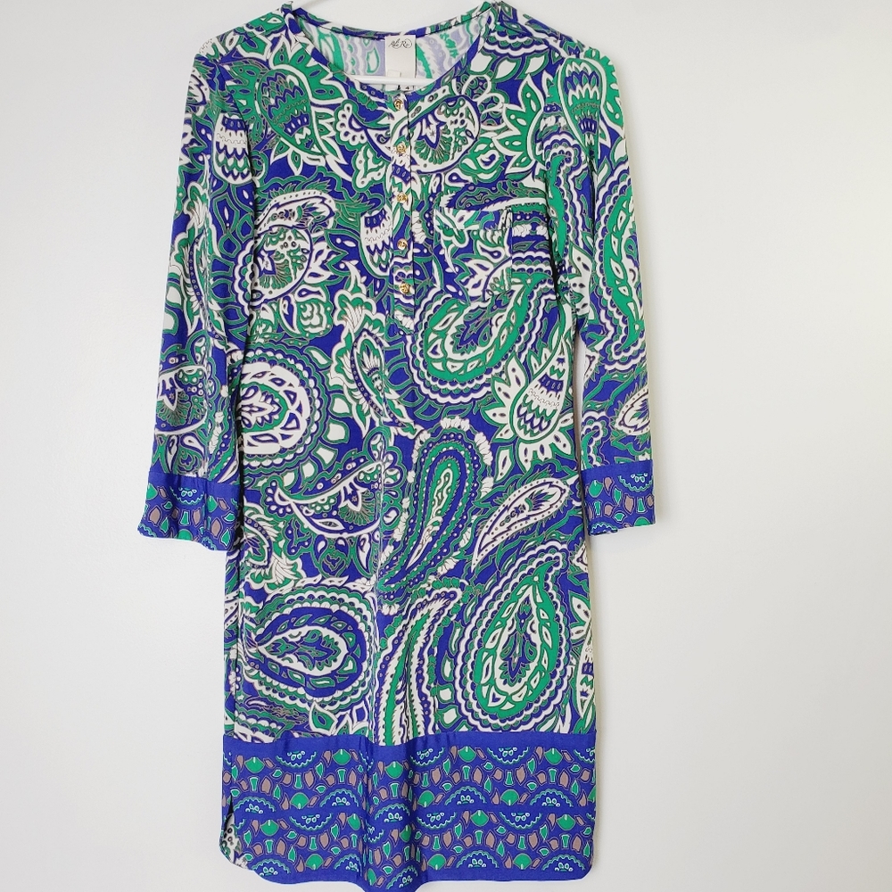 Ali Ro Paisley Print Dress
